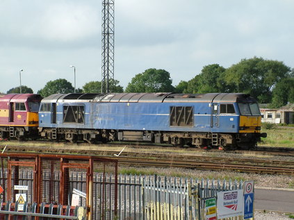 60011 apparently abandoned at Toton