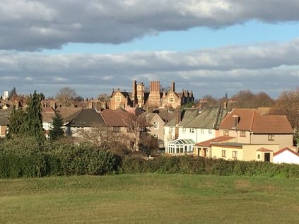 Eastbury Manor House, from the A13