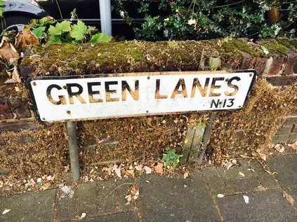 Abstract artwork for The Route to Market - Walking Green Lanes
