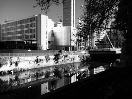 Redevelopment along the Irwell