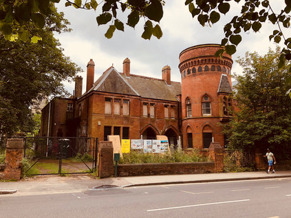 The former Ladywell Baths