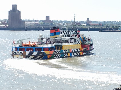 MV Snowdrop - a Dazzle Ship