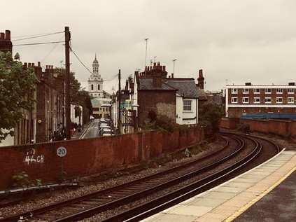 St. Alfege Church, from Greenwich Station